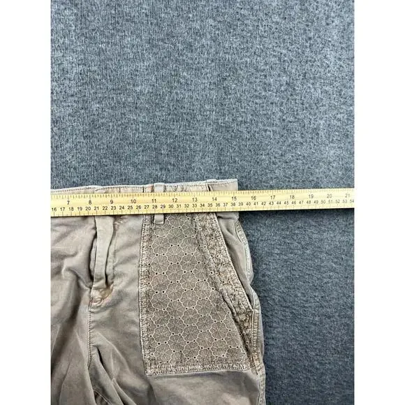 GAP Womens Casual Beige Shorts Size 4 - Picture 8 of 10